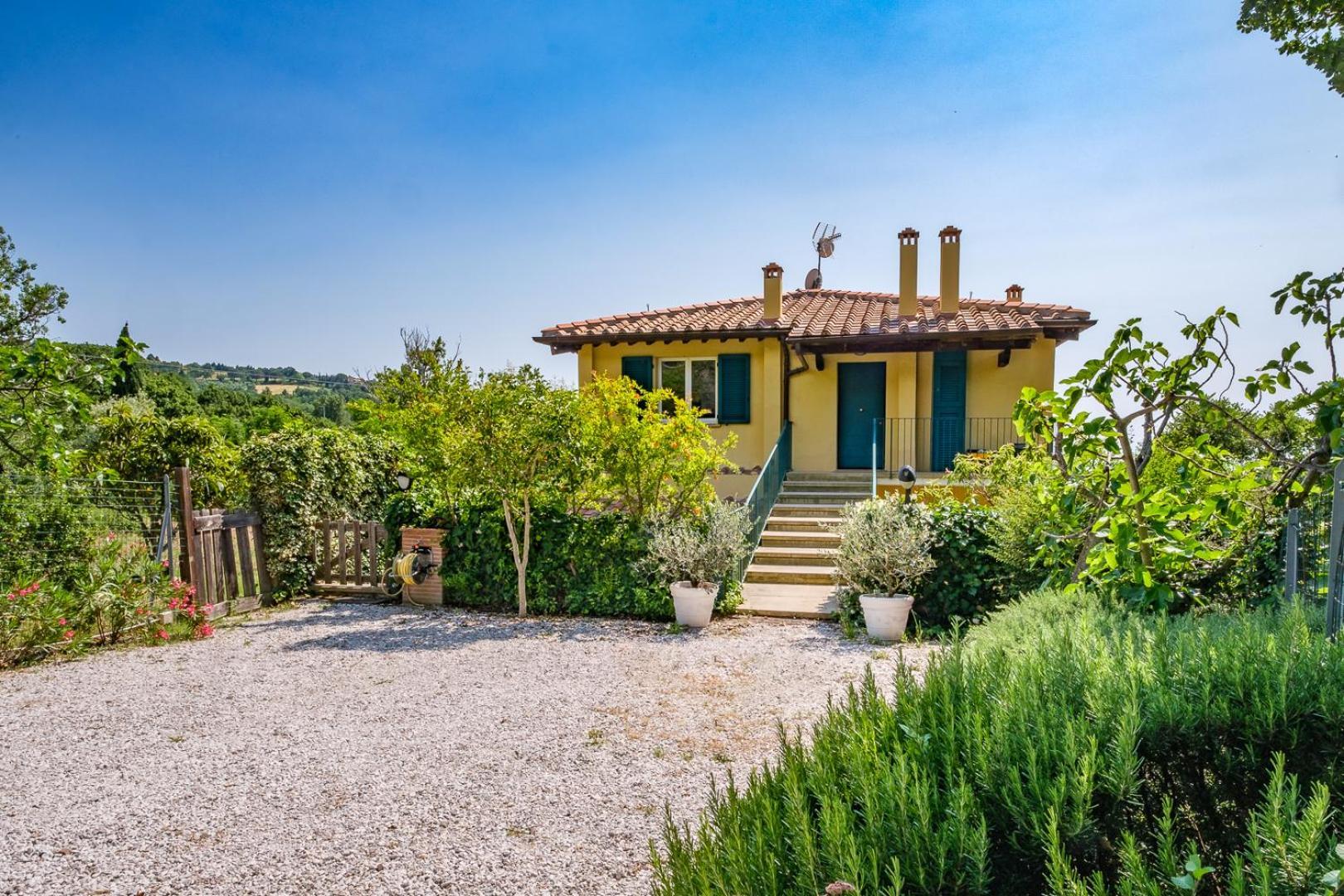 Villa Di Campagna 10 Posti Con Piscina Privata Castellina Marittima Exterior photo